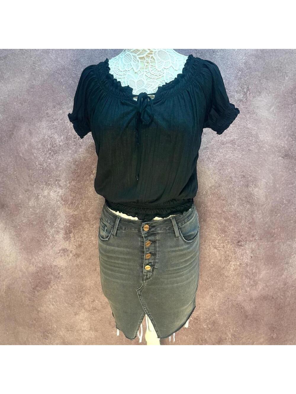 Off the Shoulder Smocked Top